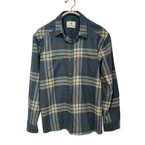 Legendary Whitetail Super Soft Blue Plaid Brushed Flannel Shirt XL